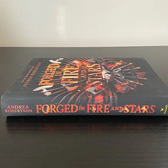 Forged in Fire and Stars by Andrea Robertson Hardcover Book - Picture 3 of 7